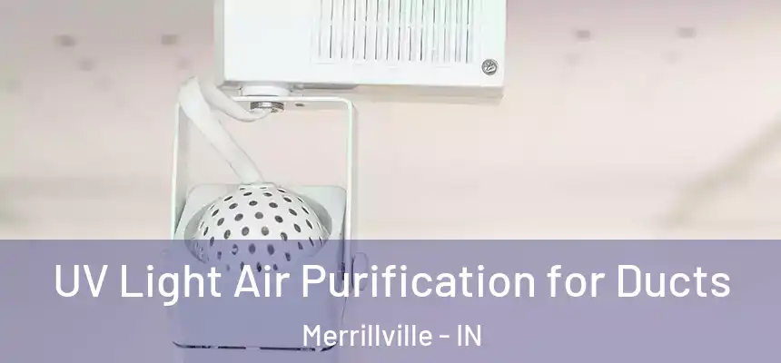  UV Light Air Purification for Ducts Merrillville - IN
